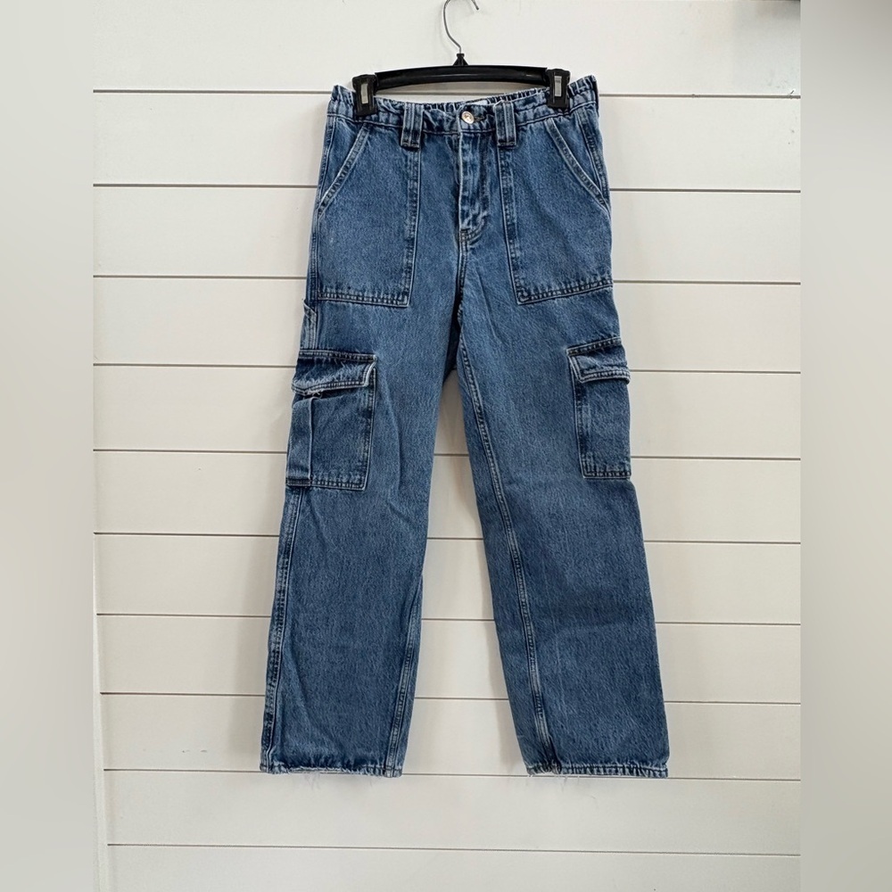 BDG Women's Denim Cargo Jeans